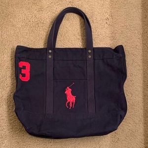 Ralph Lauren Polo Big Pony Tote